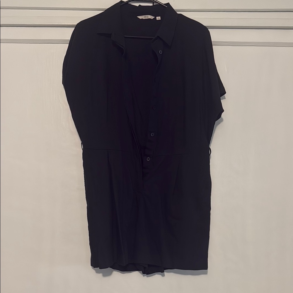 Uniqlo Black Jumpsuit